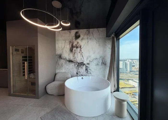 Sky Tower L Pietro 26 L Wanna Z Widokiem Na Lejlighed